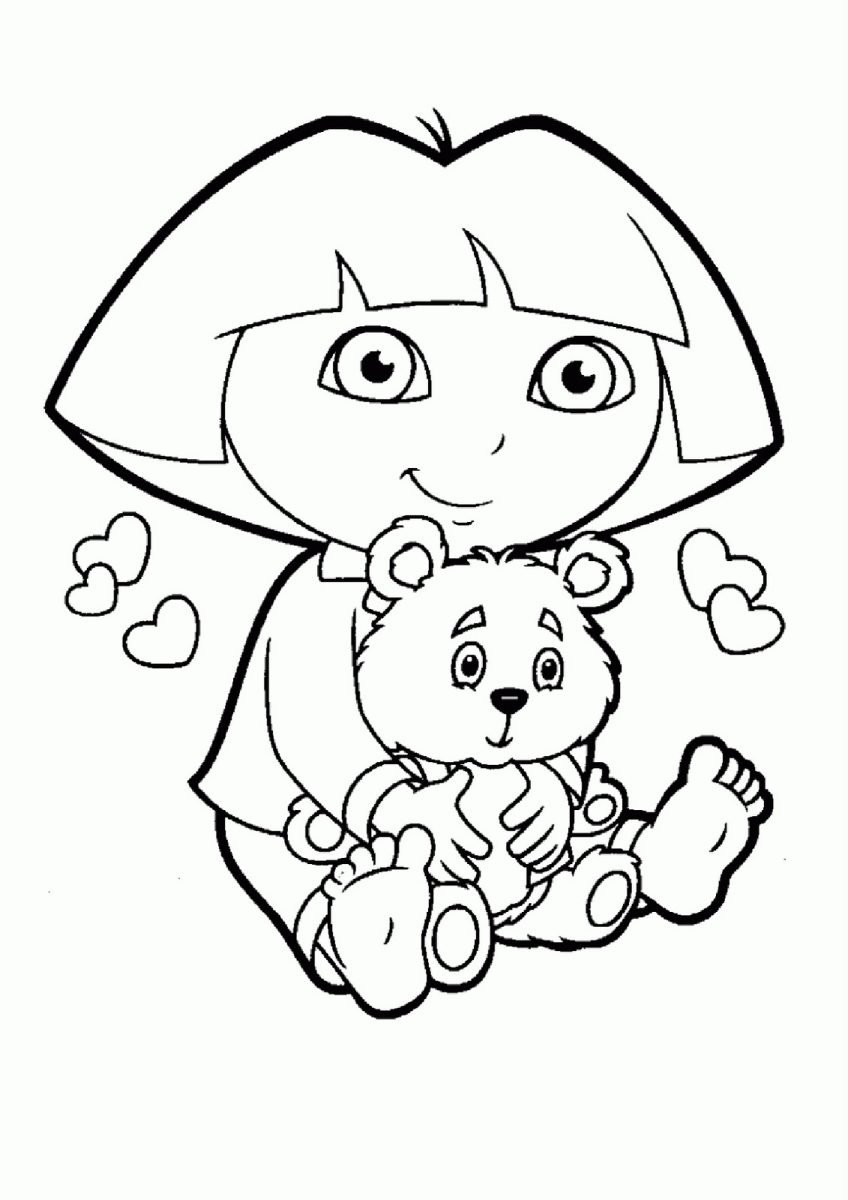 Dora la exploradora y su osito