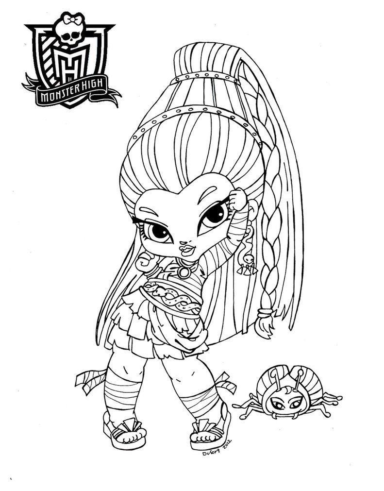 Nefera de Nile baby Monster High