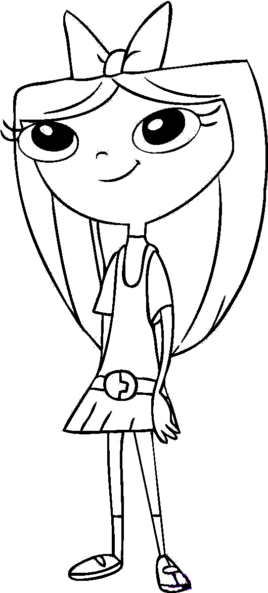 Isabella, la mejor amiga de Phineas