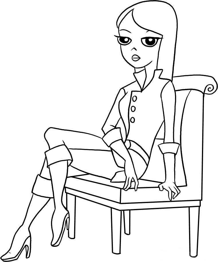 Vanessa, la hija del Dr. Doofenshmirtz