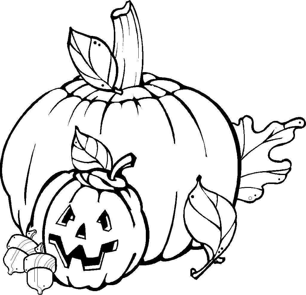 calabazas de Halloween para imprimir y colorear